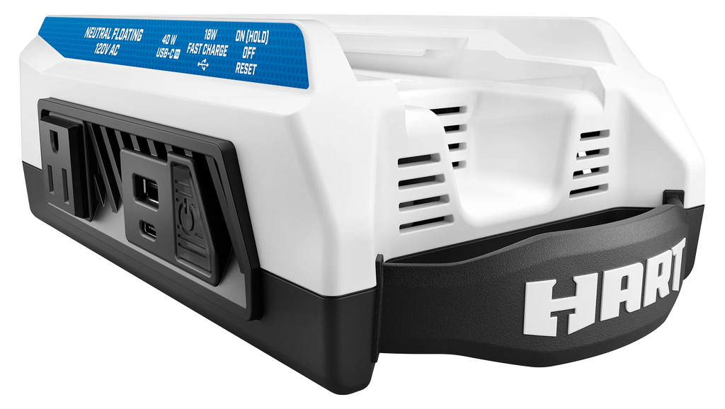 300 Watt Battery Powered Power Source with LED Light and Carry Handle B235