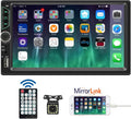 7 Inch Double Din Touchscreen Car Stereo with Backup Camera X87581