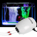 Ultra Quiet Dual Outlet Aquarium Air Pump P33112