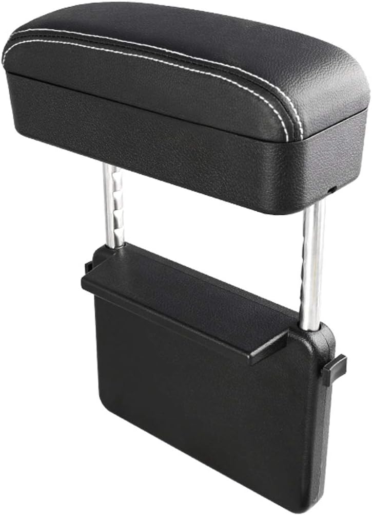 Adjustable Armrest Extender Console Storage Organizer S2645