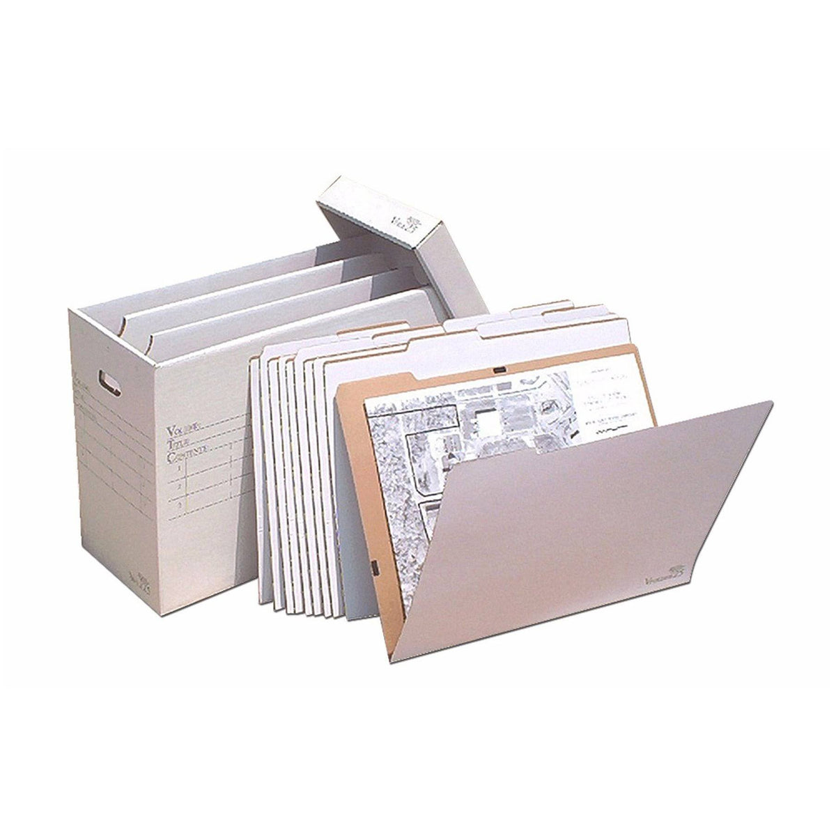 Vertical Flat File Organizer W837