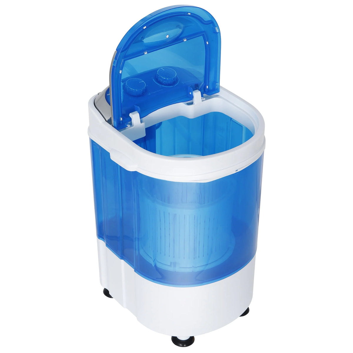 6.6lbs Portable Mini Washing Machine Blue J209