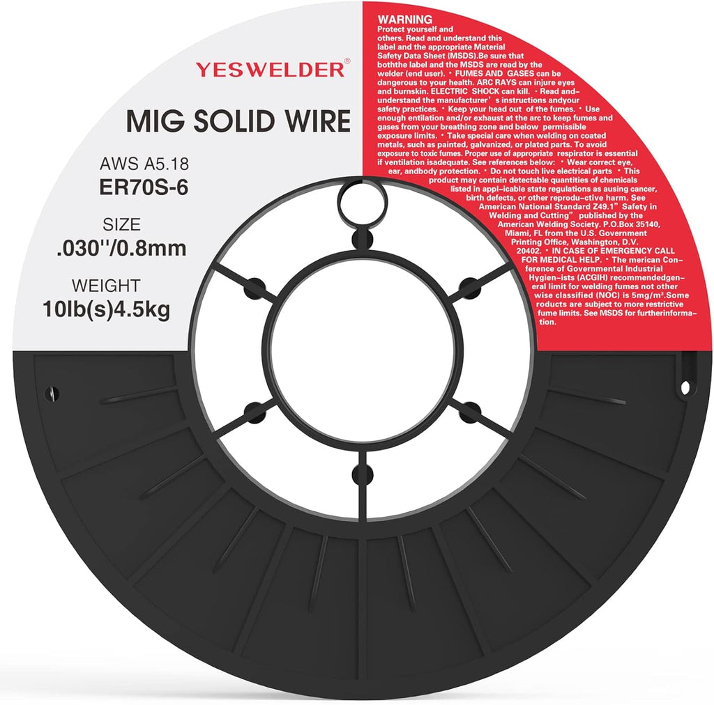 ER70S-6 .030-Inch 10-Pound Carbon Steel Mig Welding Wire Pack of 2 Z7923