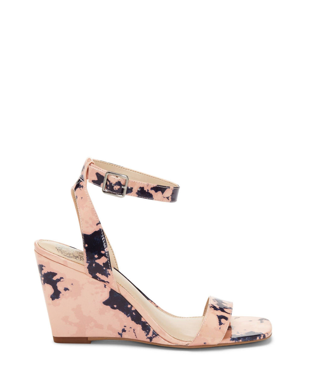 Leather Square-Toe Wedges S95031