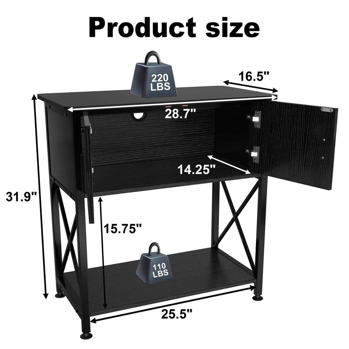 20 Gallon Metal Aquarium Stand M4739