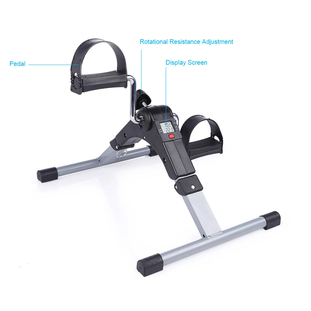 Folding Mini Exercise Bike 240 lbs T9457
