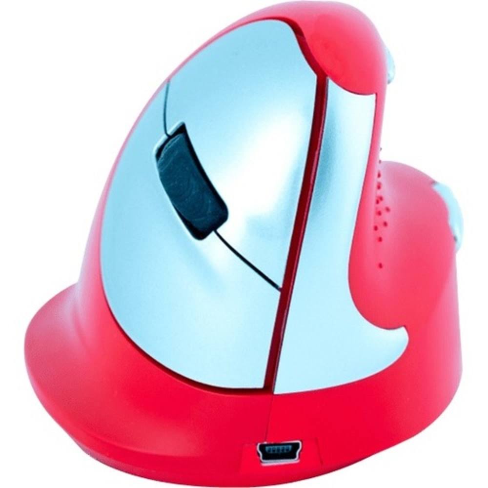 Bluetooth Vertical Ergo Mouse Medium Right Hand Red H60347
