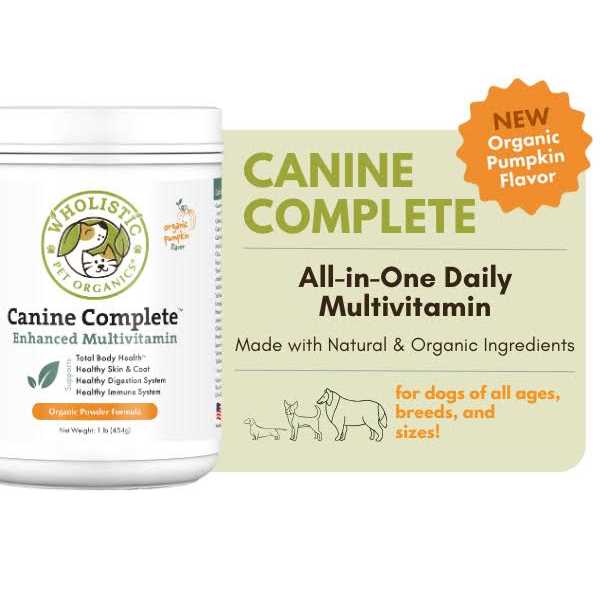 Organic Pumpkin Supplement for Dogs Z893