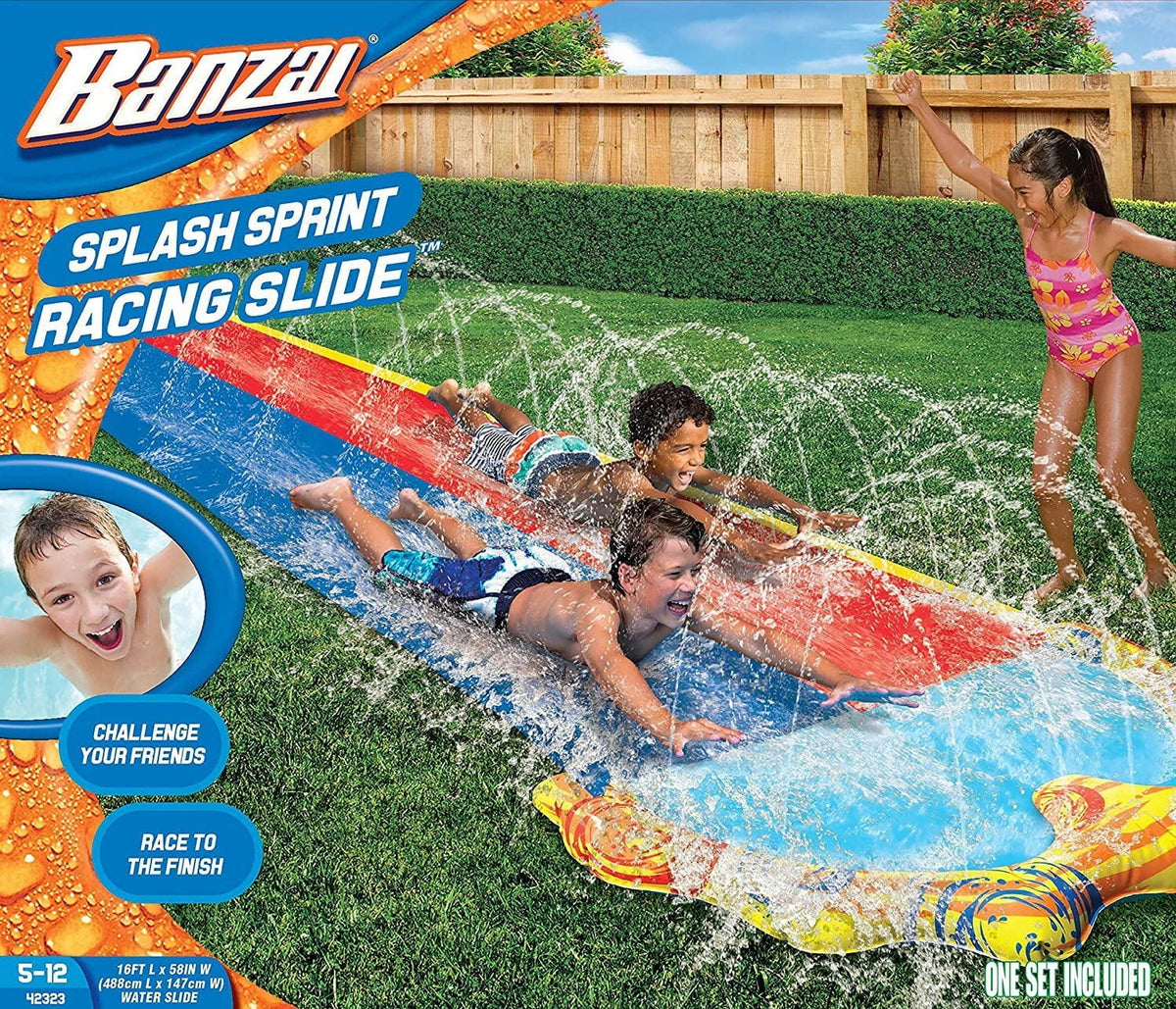 16ft x 58in Racing Water Slide D6273