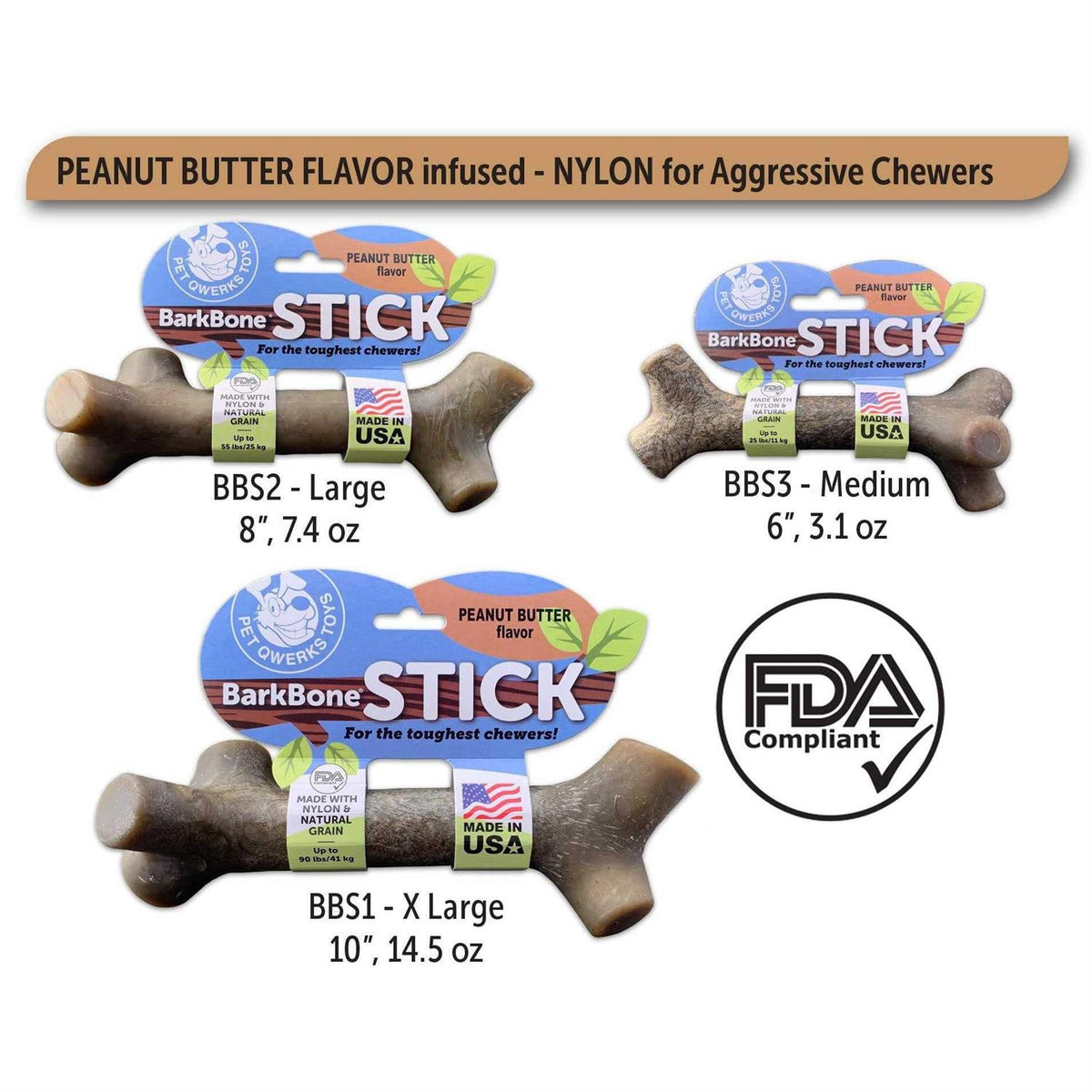BarkBone Stick E396093