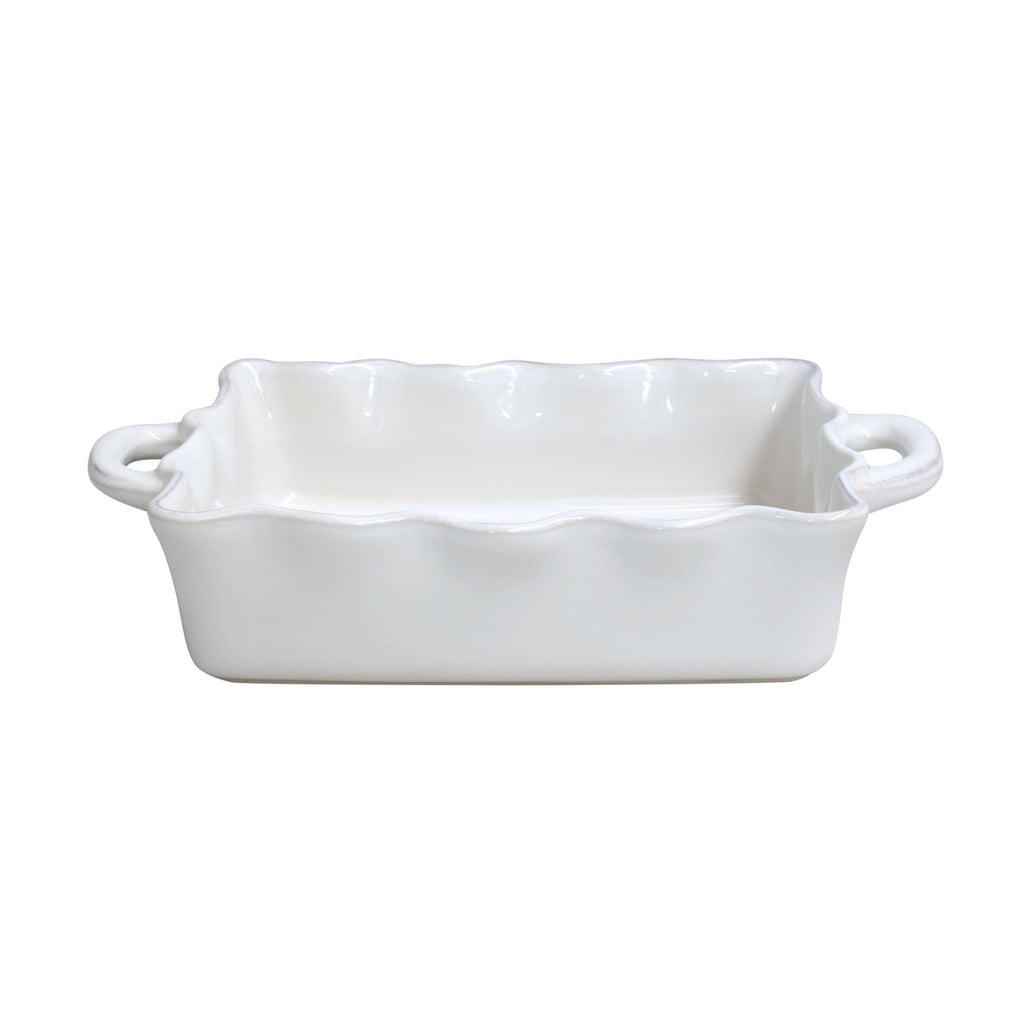 White Rectangular Baker K52388
