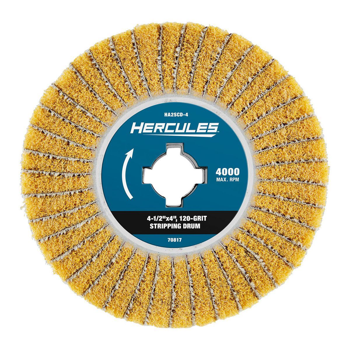 4-1/2 in. x 4 in. x 3/4 in. 120-Grit Interleaved Stripping Drum H795