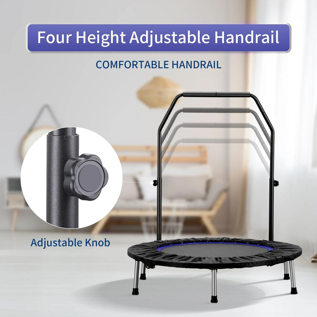 40 Mini Trampoline Rebounder with Adjustable Foam Handle M816