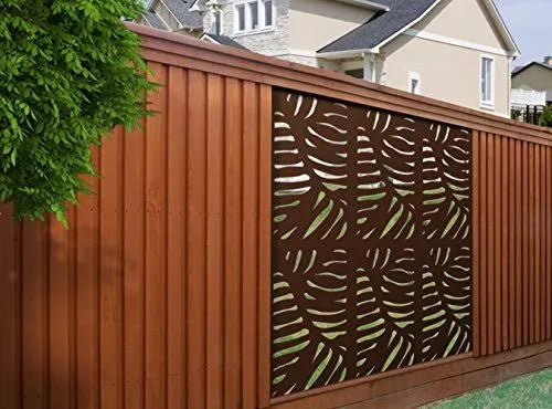 Decorative Screen Panel 2 x 4 Espresso 80% Privacy I50955