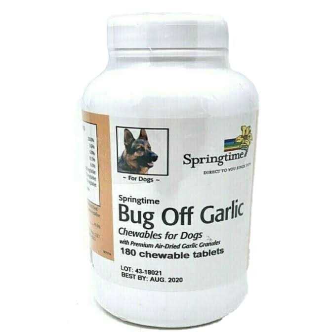 Garlic Chewables 180Tabs for Dogs F522947