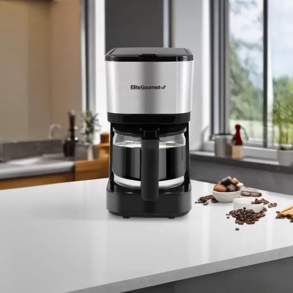 5-Cup Drip Coffee Maker with Reusable Filter K317