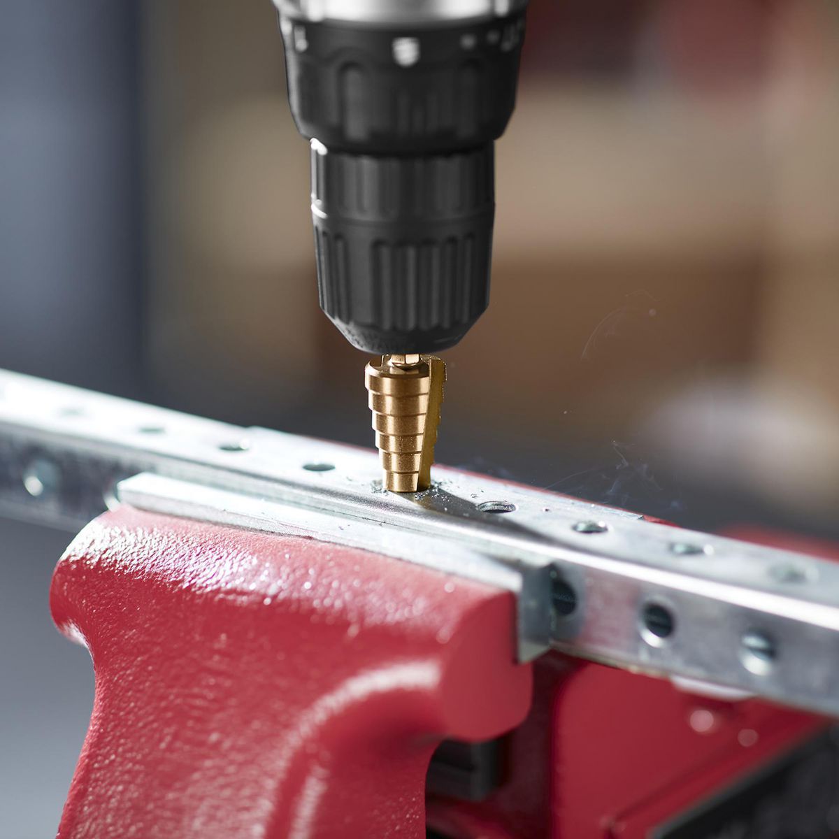 1/8 in. to 3/4 in. Titanium Step Drill Bit Set V605