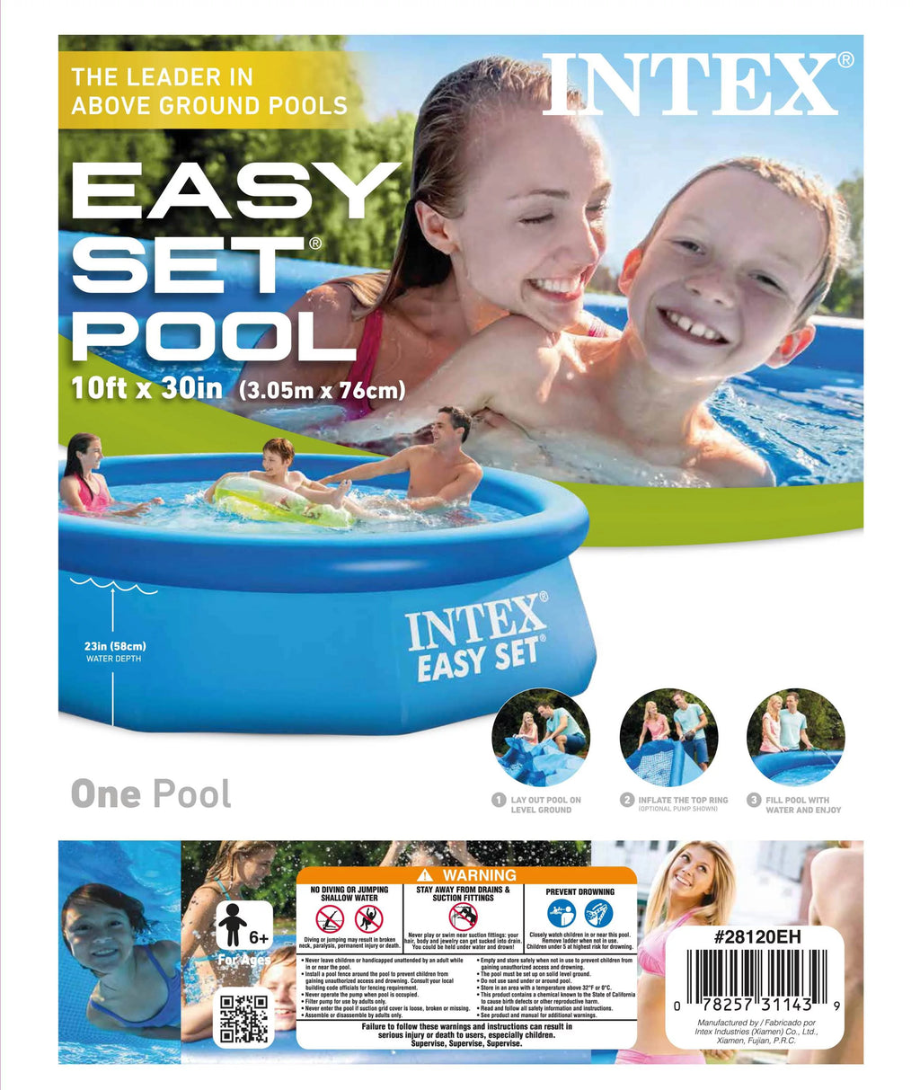 10' x 30 Above Ground Pool + Automatic Vacuum Z984