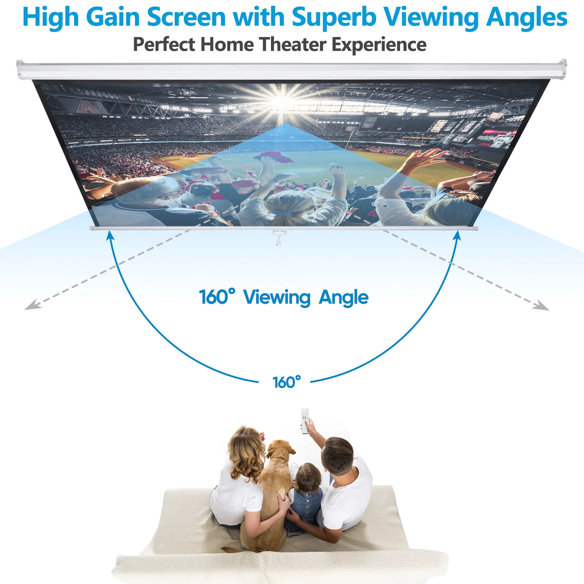100in 16:9 Projection Screen I793