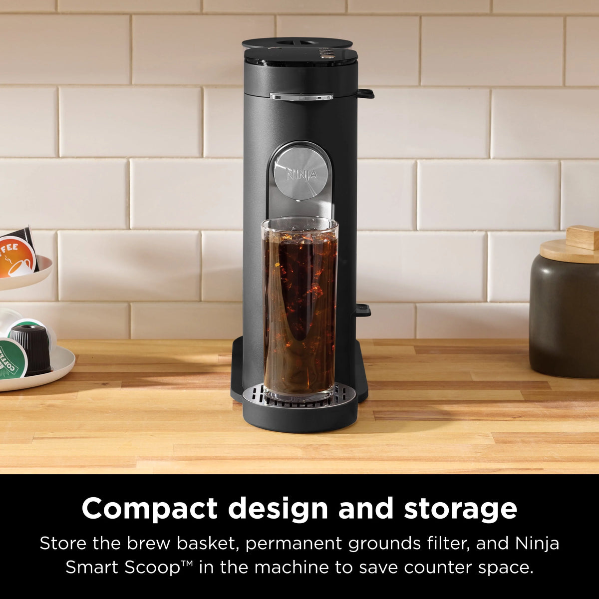 Single-Serve Coffee Maker, K-Cup Pod Compatible, 56-oz. Reservoir J301