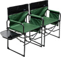 Oversized Portable Folding Camping Chair with Side Table Z5544