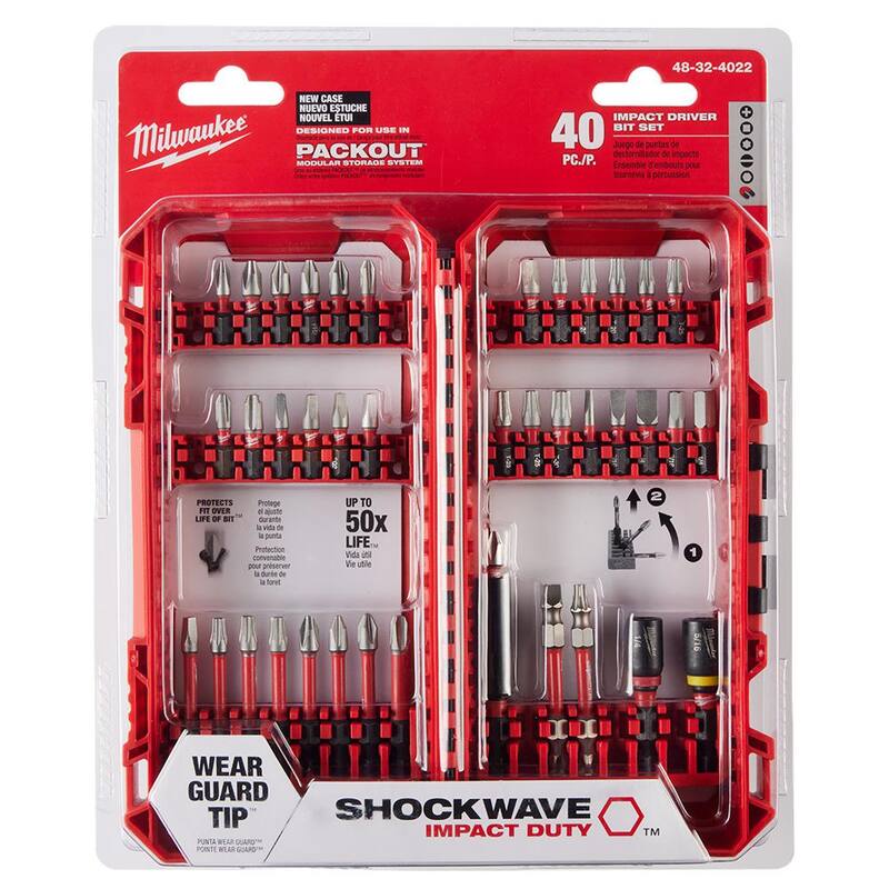 Alloy Steel Screw Driver Drill Bit Set 40-Piece Y978
