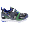 Kids Gray Camo Sneakers J6414