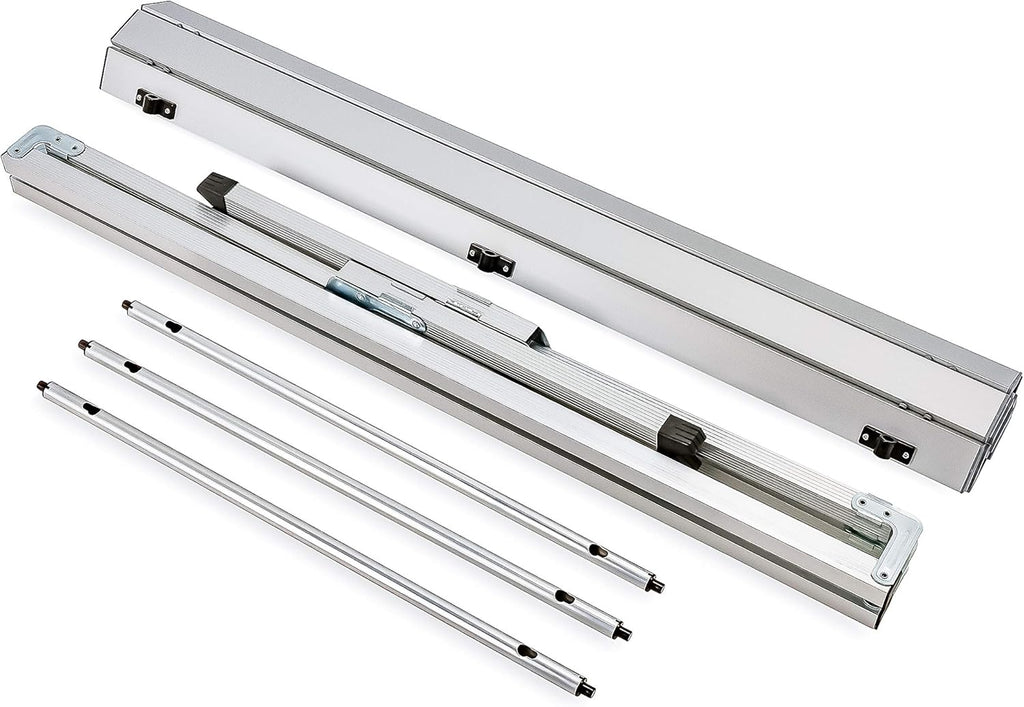 Aluminum Roll-Up Campsite Table with Carrying Bag J185832
