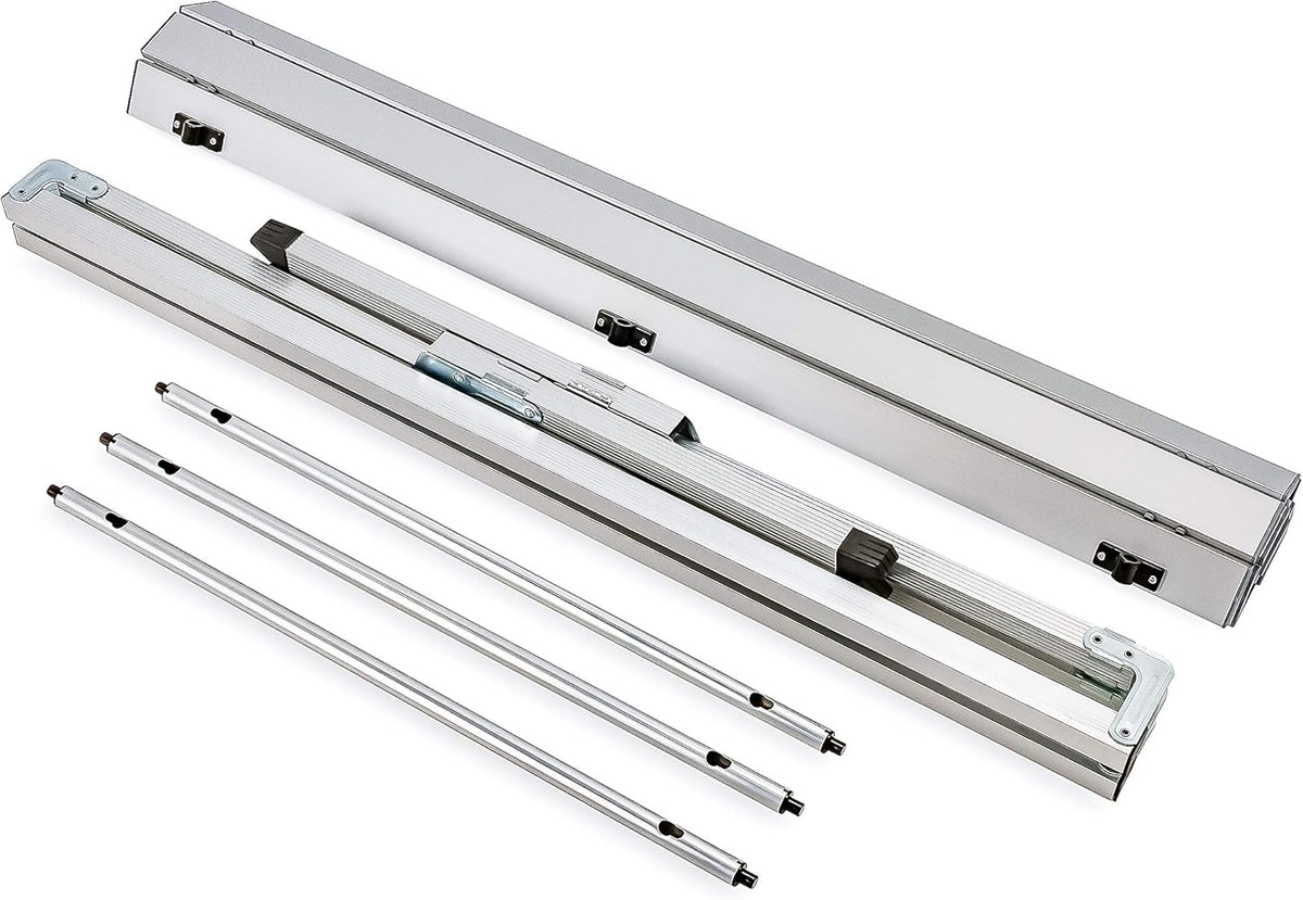 Aluminum Roll-Up Campsite Table with Carrying Bag J185832