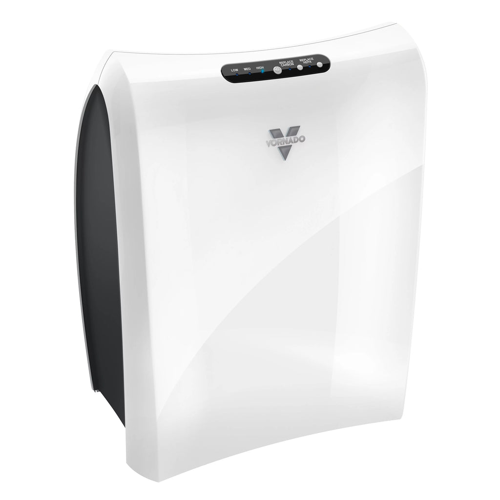 White Whole Room Air Purifier with True HEPA Filtration N612509