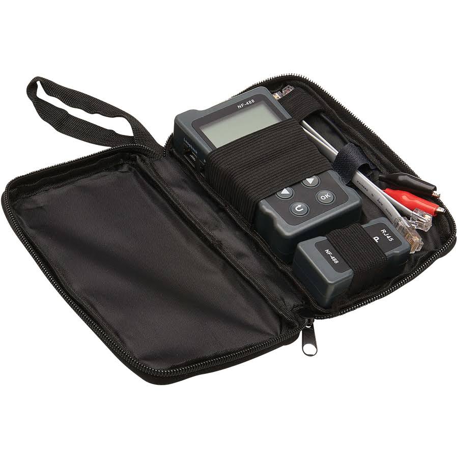 Network and Power over Ethernet Signal Tester with Carrying Case H193