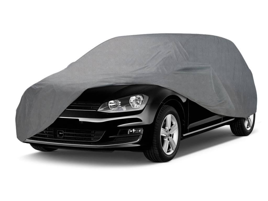 Universal Car Cover Fits Sedans Up to 13 ft 1 in Gray F2794