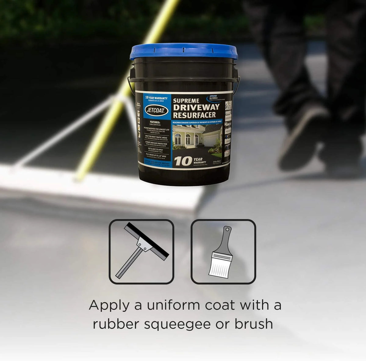 10-Year Driveway Sealer 5 Gallon O45206
