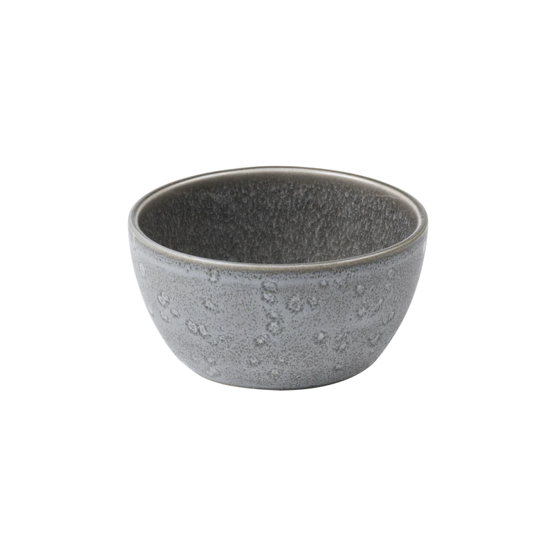 Stoneware Bowl 10cm Grey V7955