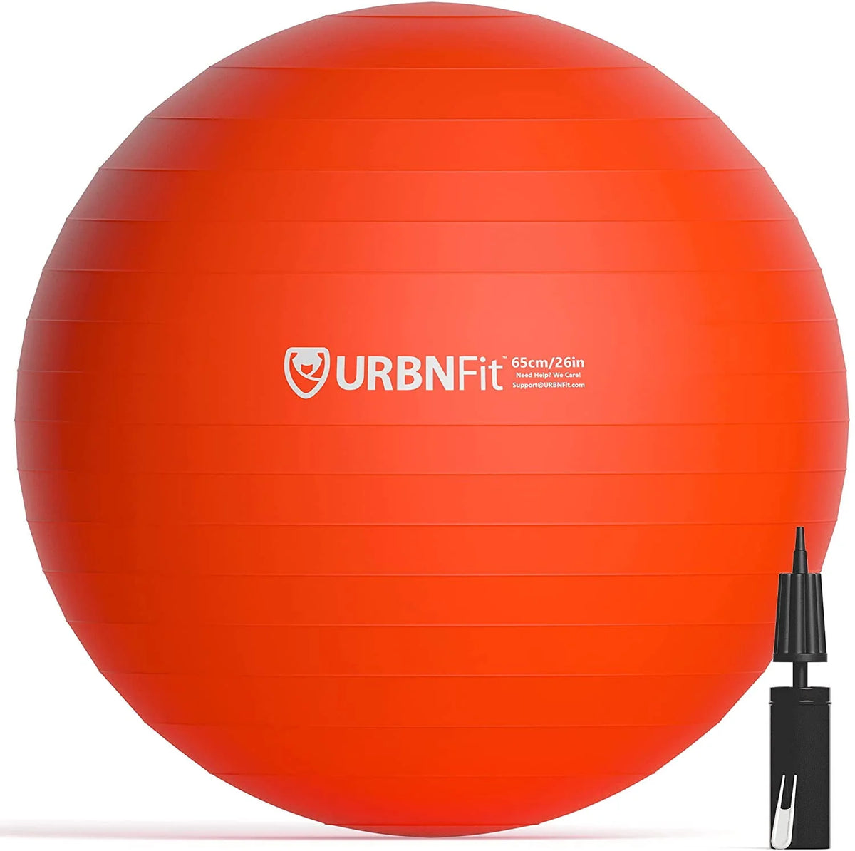 Black 75CM AntiBurst Exercise Ball V549192