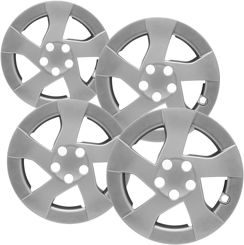 15 inch Silver Wheel Covers Set of 4 G524