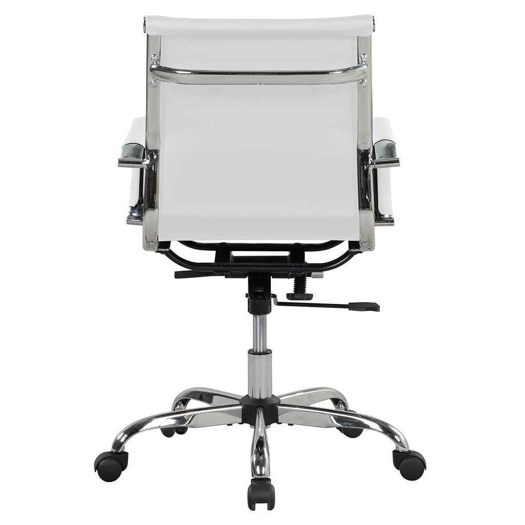 White PU Leather Office Chair M4747
