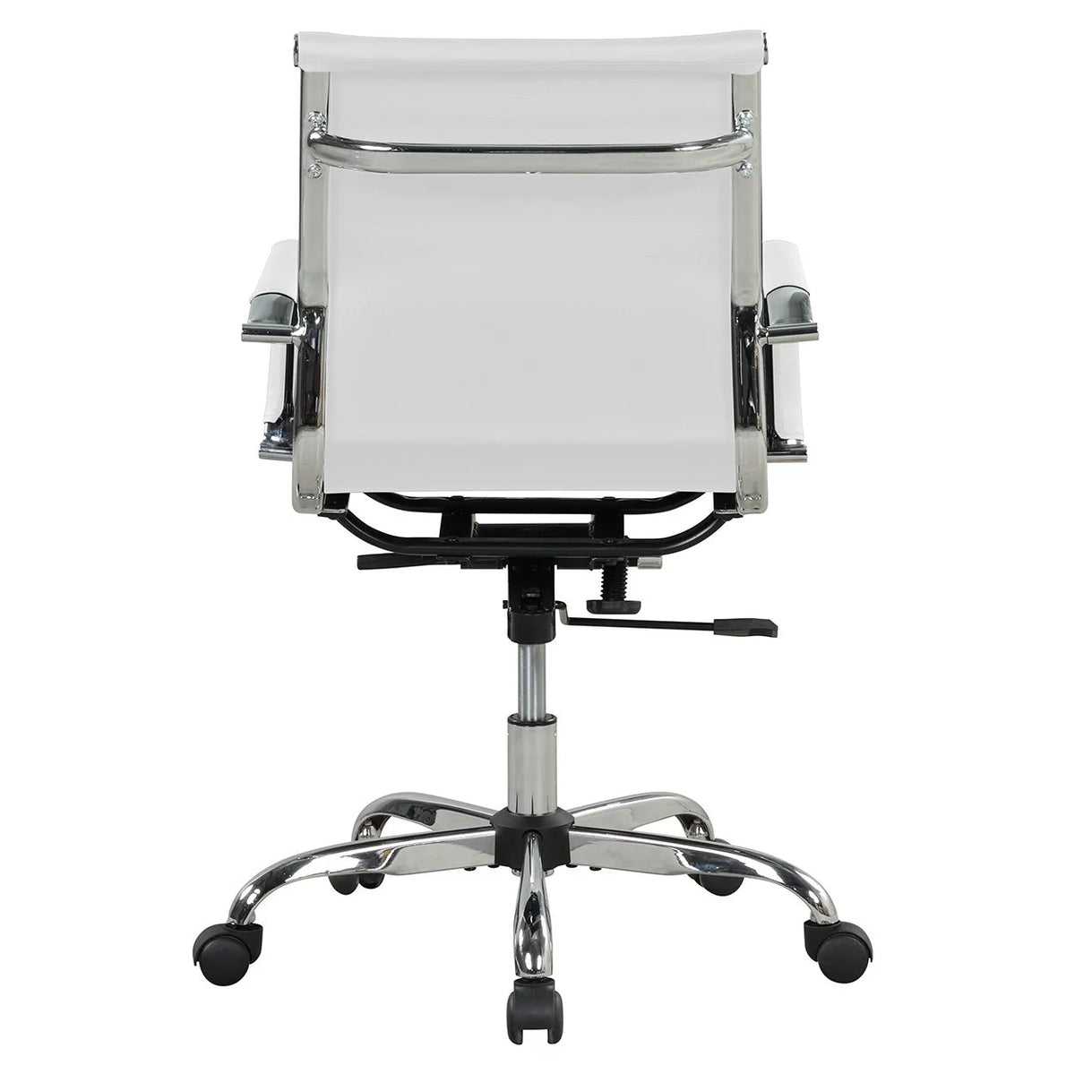White PU Leather Office Chair M4747
