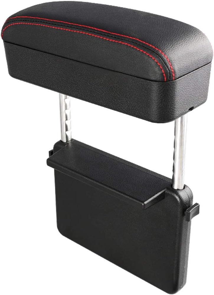 Adjustable Armrest Extender Console Storage Organizer S2645
