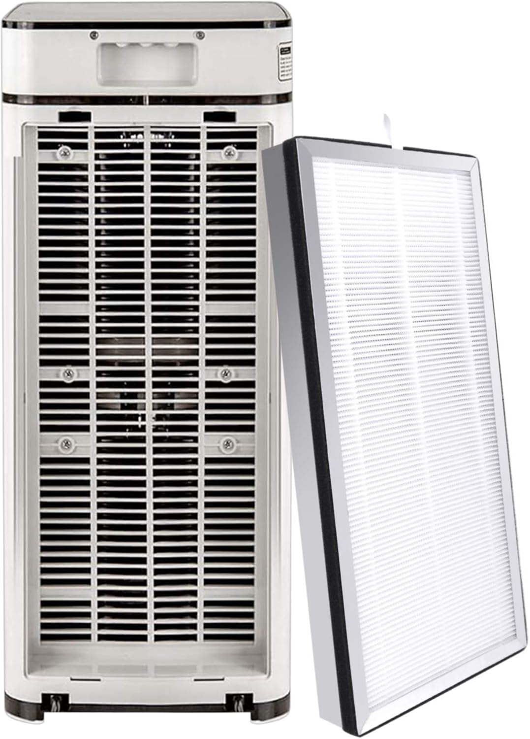 True HEPA Replacement Filter 2 Pack, 3 in 1 H13 Activated Carbon U47204