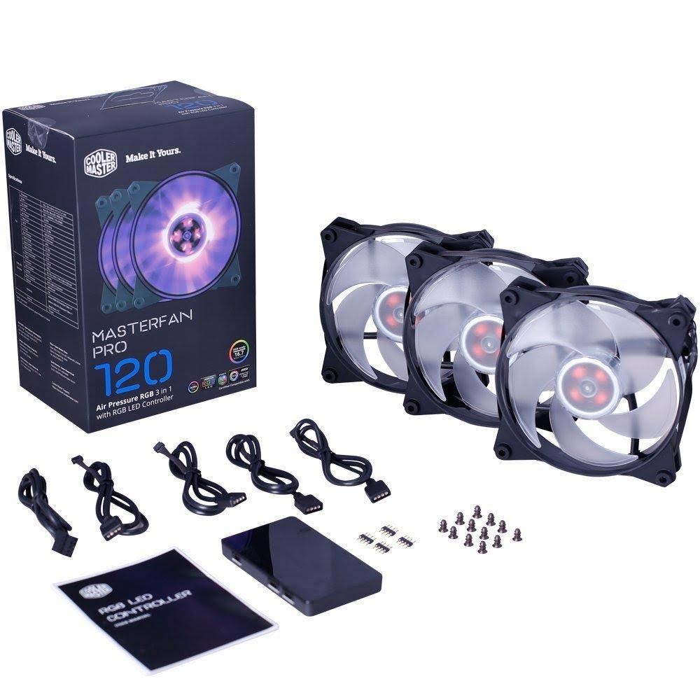 120 Air Pressure RGB Case Fan Pack of 3 R776727