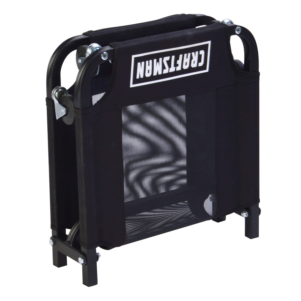 Foldable Mechanic Mesh Creeper 4 Casters 250 lbs Capacity K39050