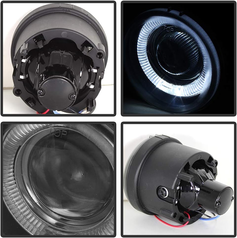 Smoked Lens LED Projector Fog Lights L459