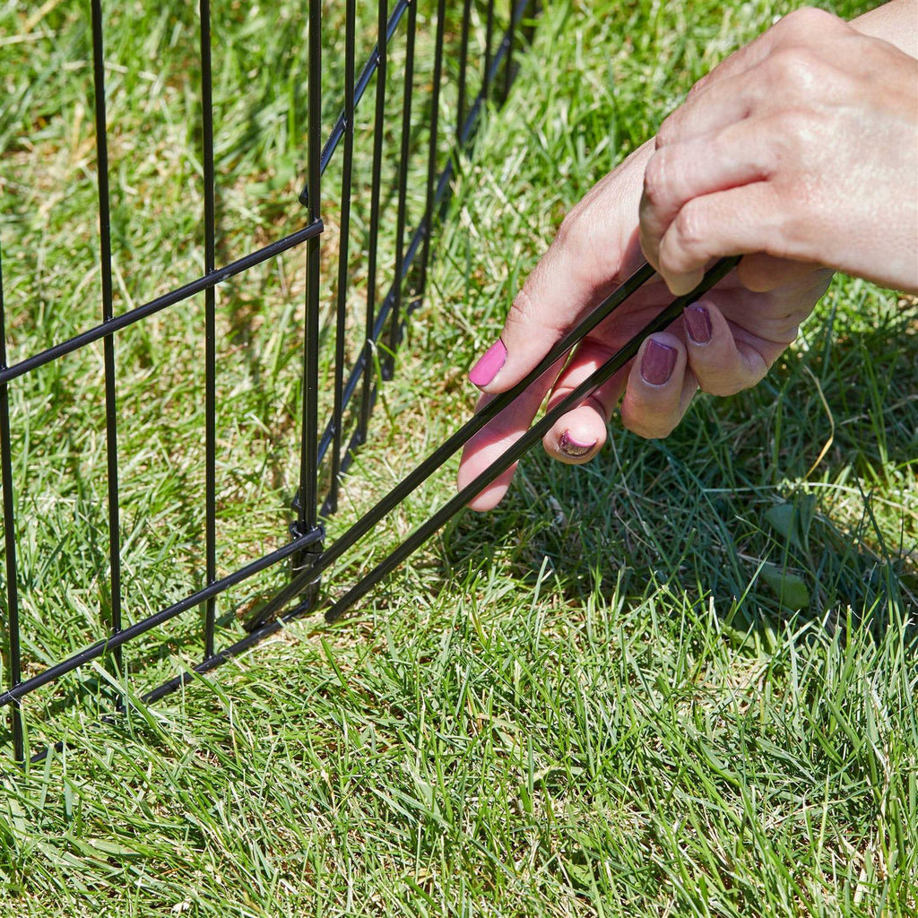 Black Exercise Pen with Door T368174