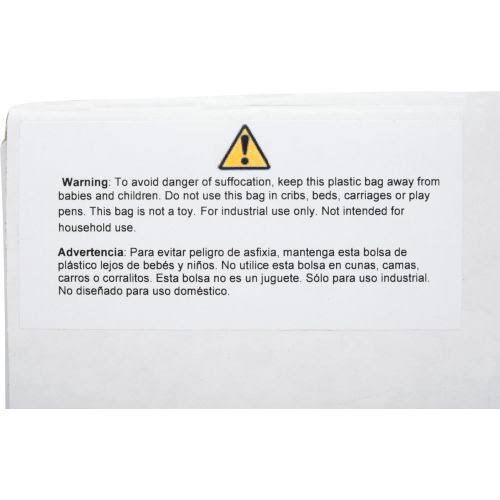 Super Duty Clear Trash Bags 30 to 33 gal 2.5 mil 100 Bags K7123