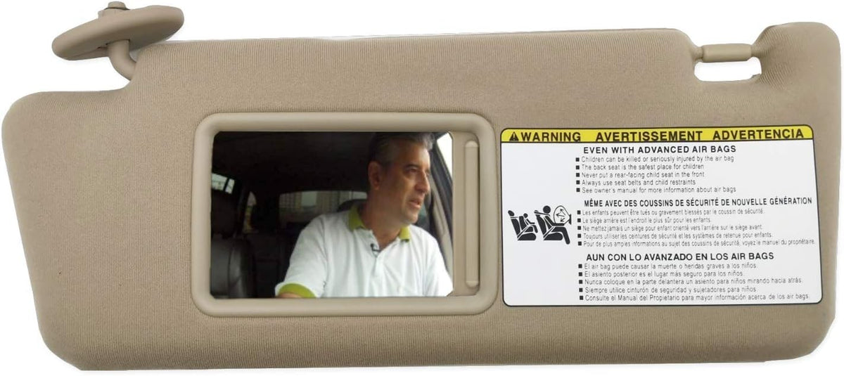 Sun Visor for Car 2 Pack Grey I7893