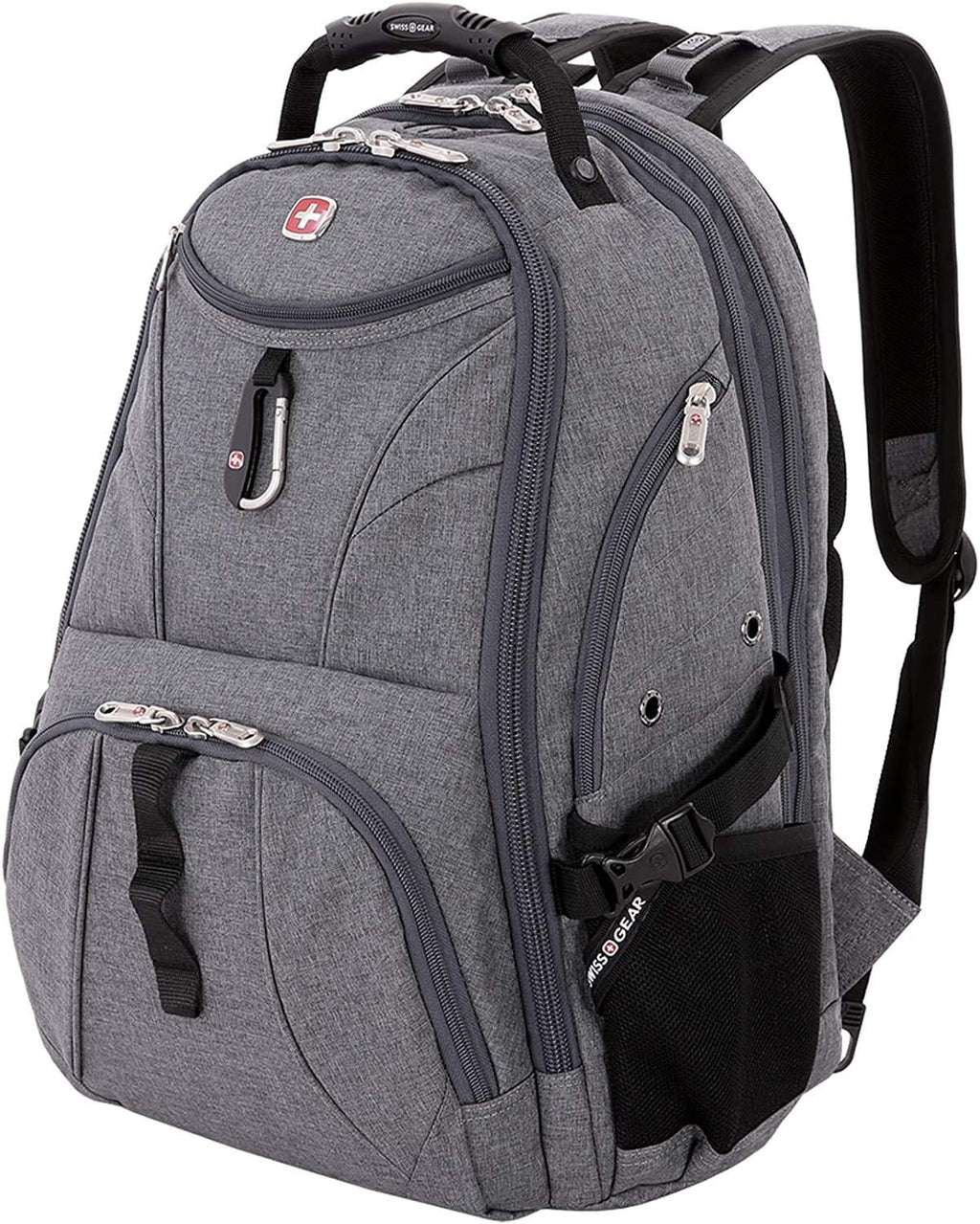 Black/Red 17-Inch Laptop Backpack C1242