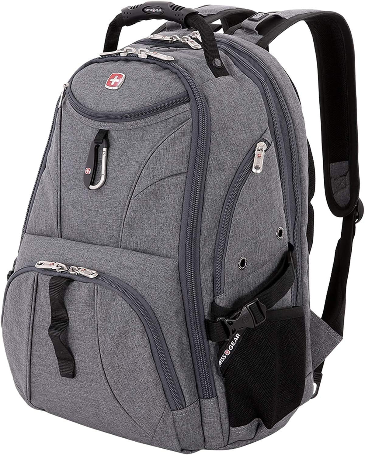 Black/Red 17-Inch Laptop Backpack C1242