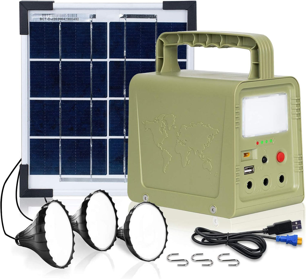 84Wh Portable Power Station with 18W Solar Panel Z250