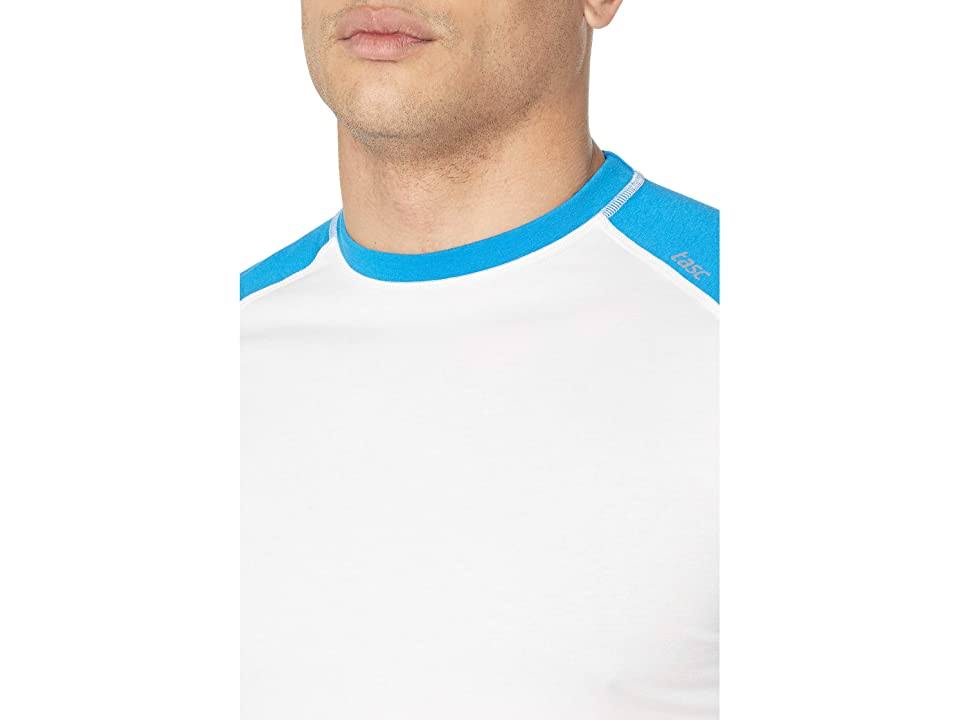White Blue Fitness T-Shirt U93699